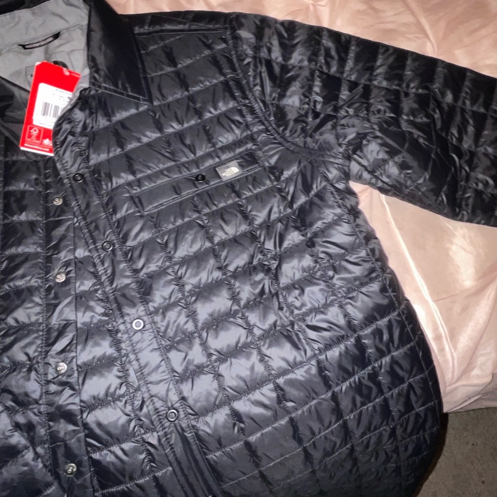 North face down jacket large